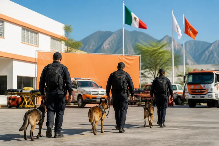 Santa Catarina recibe a brigada K9 que apoyó labores de rescate en Venezuela