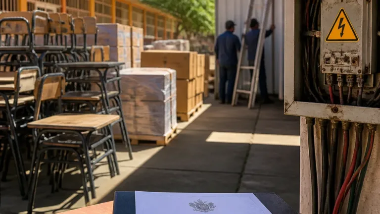 Secretaría de Educación abre canal para reportar daños y atiende 2,297 planteles en vacaciones
