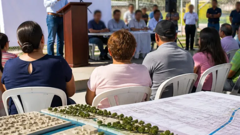 Senadora Olga Sosa informa en Ciudad Victoria sobre reformas y obras para la capital