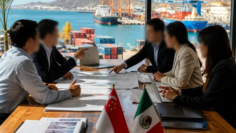 Singapur muestra interés en invertir en Sonora; Gobierno estatal busca acelerar proyectos estratégicos