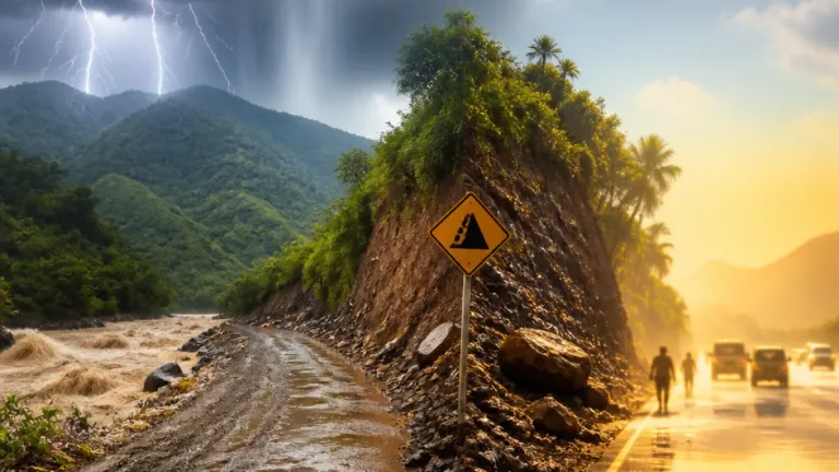 SMN advierte lluvias intensas en el oriente y sureste de Oaxaca; persiste ola de calor en regiones costeras