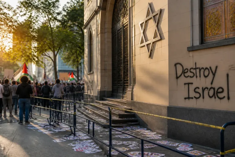 Crece el antisemitismo en España en medio de la guerra en Gaza y movilizaciones pro-Palestina