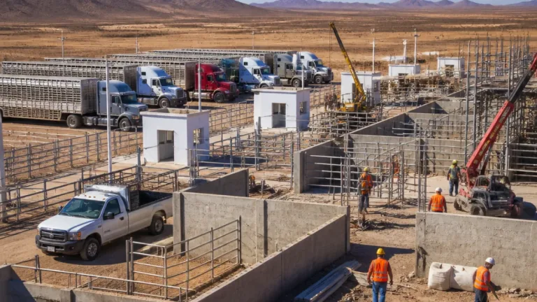 Sonora invierte 80 mdp para duplicar capacidad de exportación ganadera en Agua Prieta