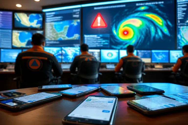 Gobierno presenta alerta por celular ante ciclones y lluvias por posible intensificación de El Niño