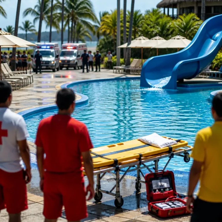 Hombre de 60 años muere tras lanzarse por tobogán en piscina de hotel en Ibiza