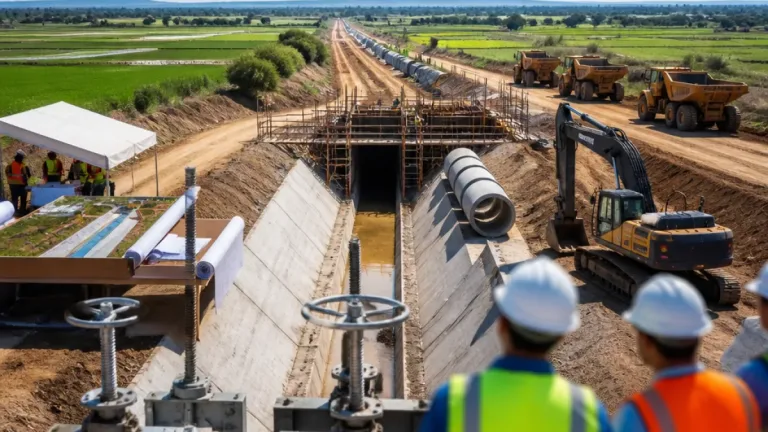 Tamaulipas impulsa modernización de riego y acueducto para reforzar seguridad hídrica y agroproducción