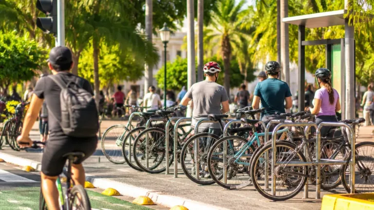 Tecomán: plantean biciestacionamientos y ciclovías para mejorar movilidad urbana