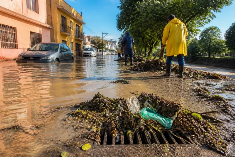 Tepic: lluvias evidencian colapso parcial de drenaje por basura y maleza