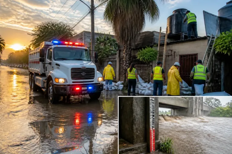 Tepic mantiene alerta por lluvias; Protección Civil pide medidas preventivas