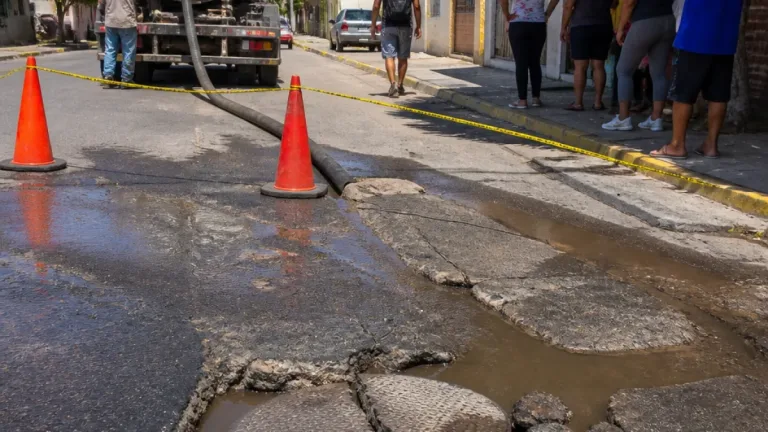 Tepic: nuevas fugas y colapsos de drenaje agravan problemas en Las Canteras