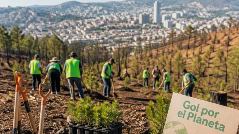 Tlalnepantla lanza campaña para plantar 50 mil árboles y restaurar áreas dañadas