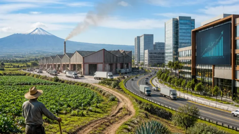 Tlaxcala: medio siglo de cambio económico, del campo a una economía de servicios