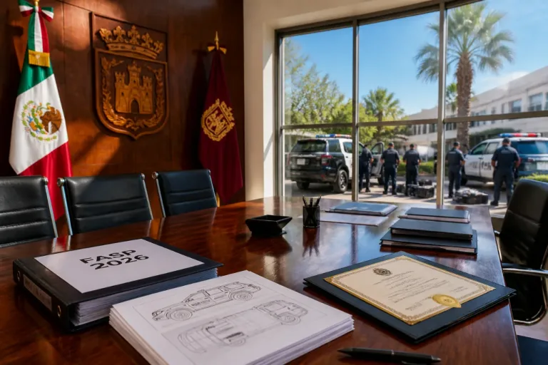Tlaxcala refuerza coordinación con Sesesp para modernizar policía municipal
