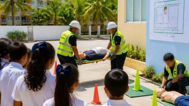 Topos refuerzan en Cancún la capacitación ciudadana ante sismos tras temblores perceptibles