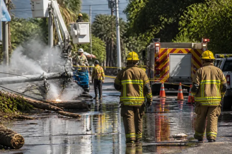 Tormenta en Hermosillo deja caída de árboles, apagones e inundaciones