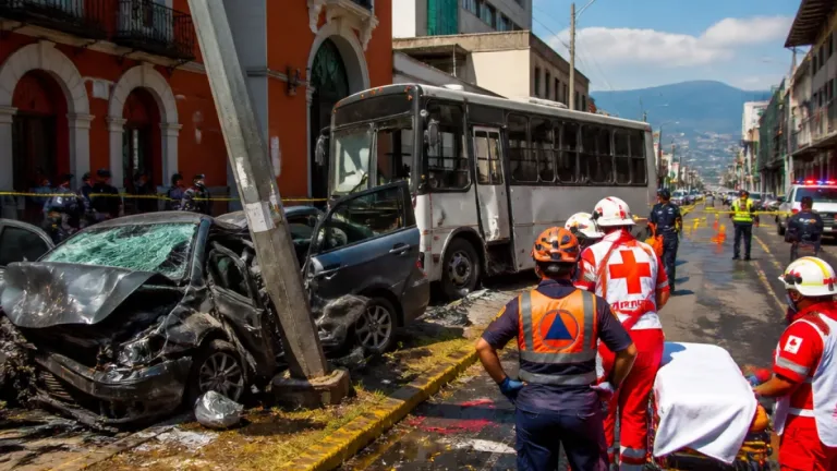 Trágico choque en el Centro de Orizaba: mujer fallece tras ser trasladada al hospital