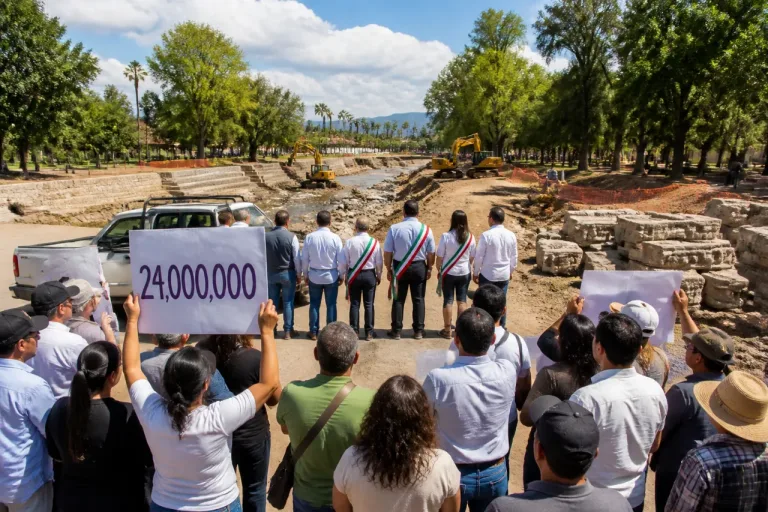 Vecinos cuestionan en Oaxaca de Juárez venta de calle y daños ambientales por plaza comercial