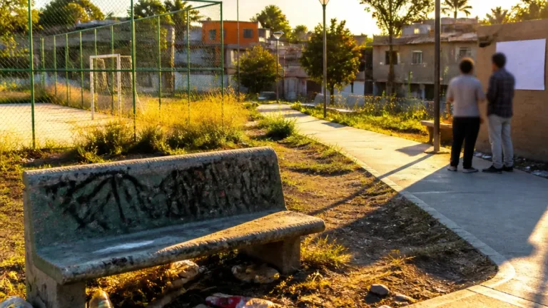 Vecinos de Unidad La Joya en Jiutepec denuncian inseguridad en parque público