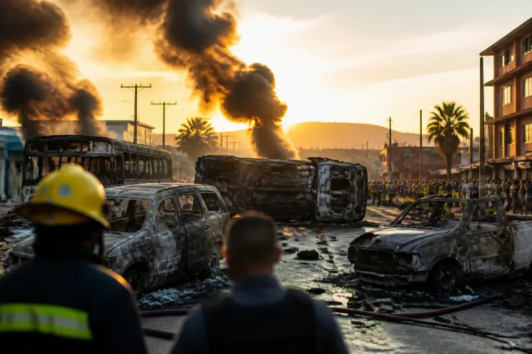 Vehículos incendiados: la estrategia que desde 2010 desafía a la autoridad en Michoacán