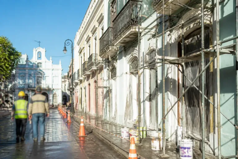 Veracruz impulsa rescate del centro histórico: avanzan obras en Independencia y callejones