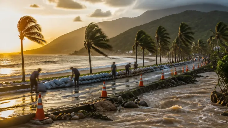 Veracruz: persiste el calor y riesgo de lluvias fuertes en zonas montañosas y sur
