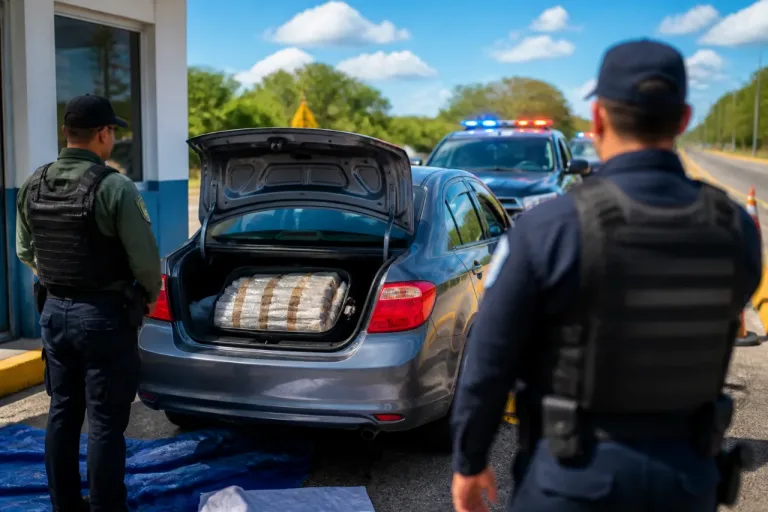 Vinculan a proceso a dos detenidos en Peto por transportar casi 10 kg de marihuana