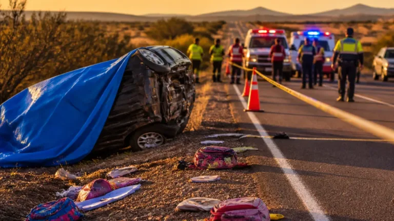 Volcadura en la carretera La Paz–Cabo San Lucas deja dos maestras de secundaria fallecidas