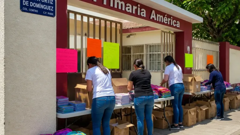 Xalapa: primaria América convoca a una colecta para 256 alumnos en colonia Independencia